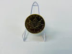 1 oz Canadian Maple Leaf gold coin 999.9, maple leaf side