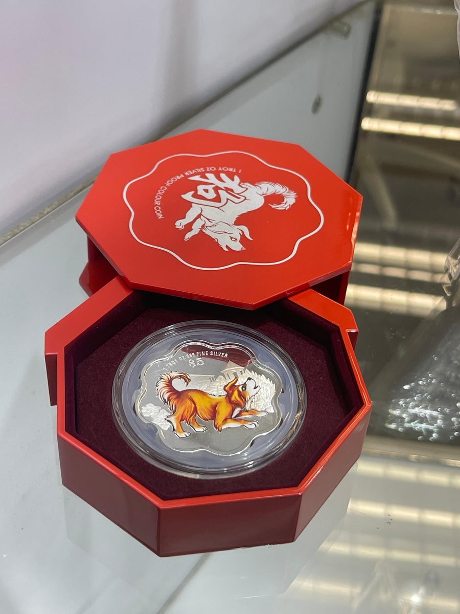 1 oz (31.10g) Silver Coin 999 Fine Silver | Singapore Mint | Random Year & Design